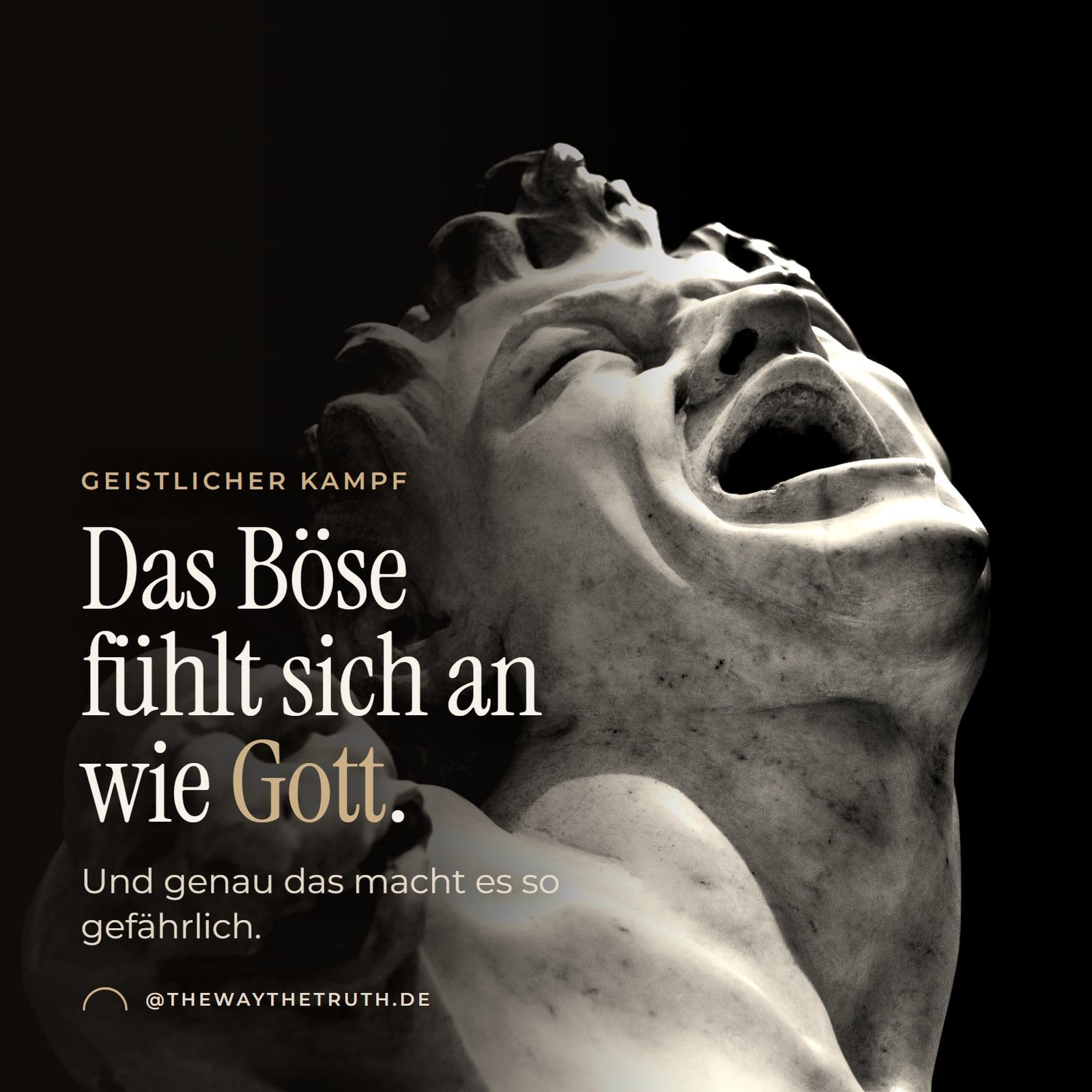 Thumbnail: Das Böse fühlt sich an wie Gott. Und genau das macht es so gefährlich.